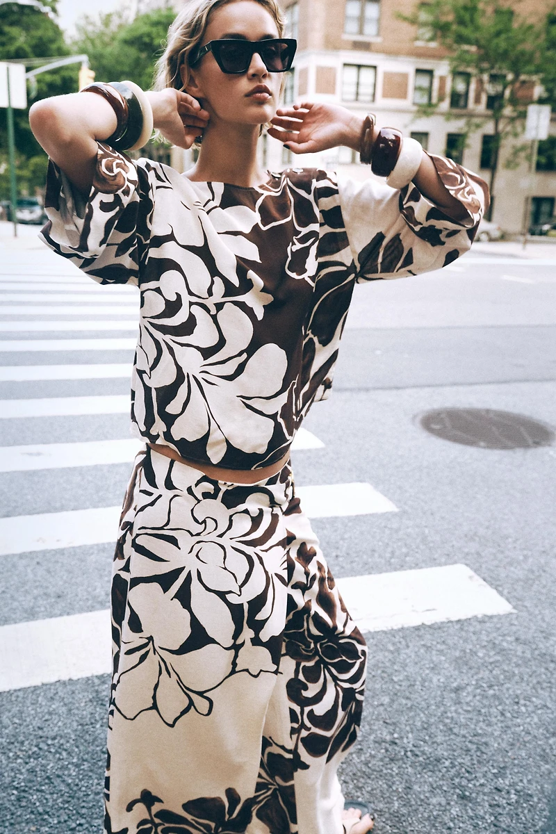 FLORAL PRINT TOP