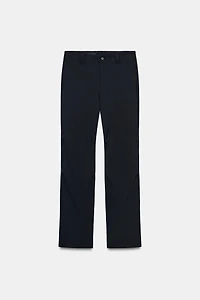STRAIGHT LEG PANTS WITH BELT LOOPS