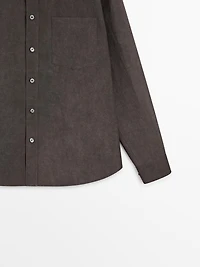 Chemise fluide poche