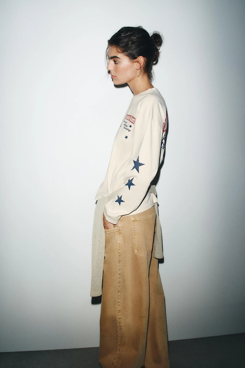 PRINTED COTTON T-SHIRT