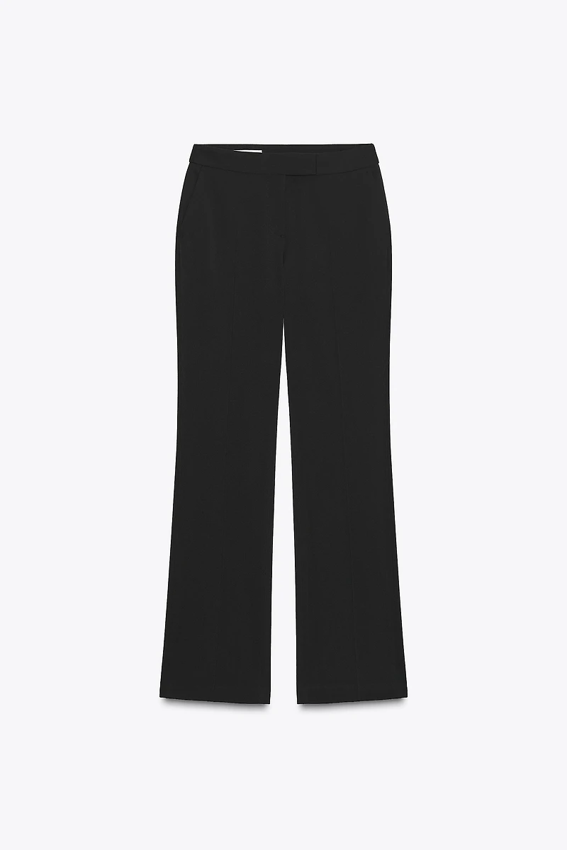PANTALON FLARE TAILLE BASSE