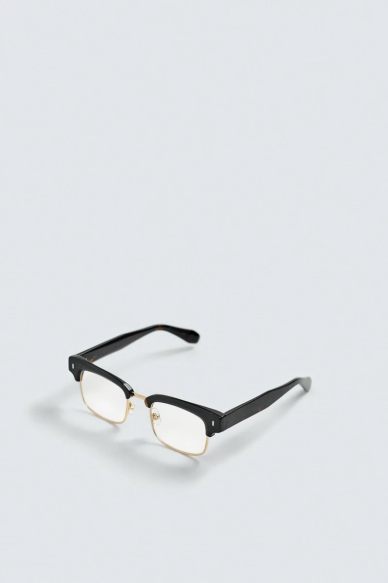 LUNETTES ACÉTATE COMBINÉ