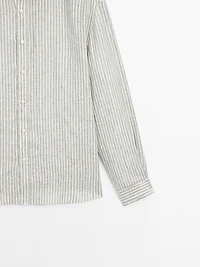 Regular fit striped shirt