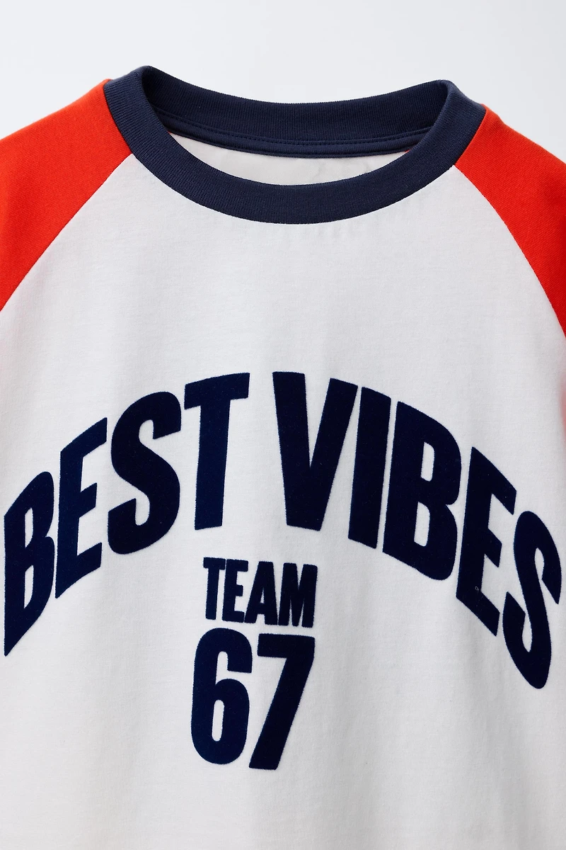 T-SHIRT IMPRIMÉ TEAM SIX SEVEN