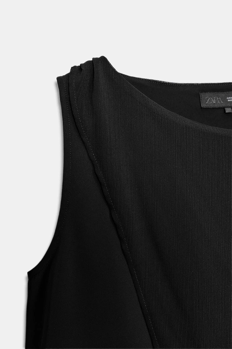COMBINATION CAPE BLOUSE
