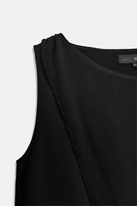 COMBINATION CAPE BLOUSE