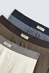 LOT DE 3 BOXERS MIXTES