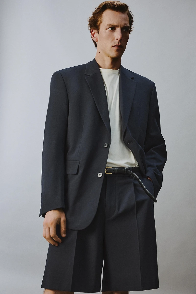 BERMUDA PLIS COSTUME RELAXED FIT