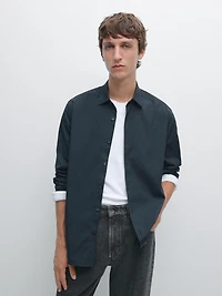 Slim fit stretch shirt
