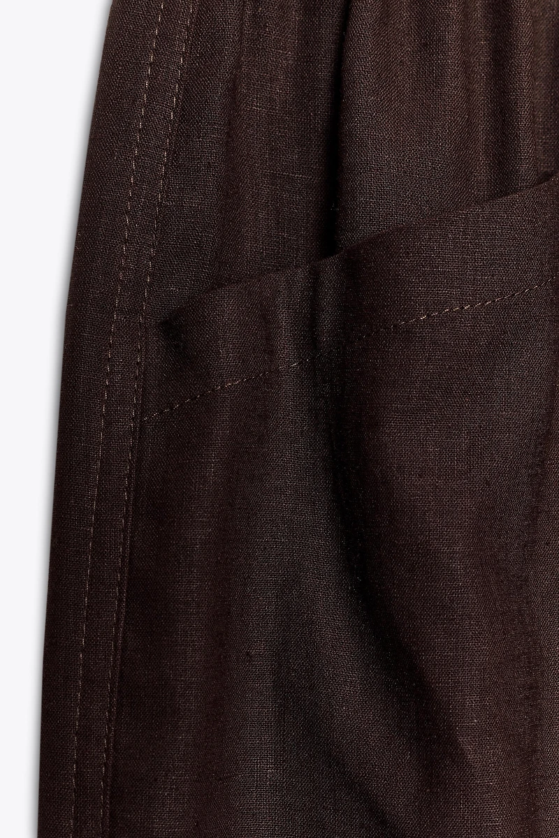 PANTALON AVEC LIN CORDON FANTAISIE