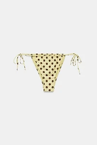 BAS DE BIKINI À IMPRIMÉ POIS