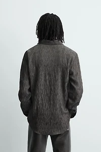 CHEMISE FLUIDE EN JACQUARD