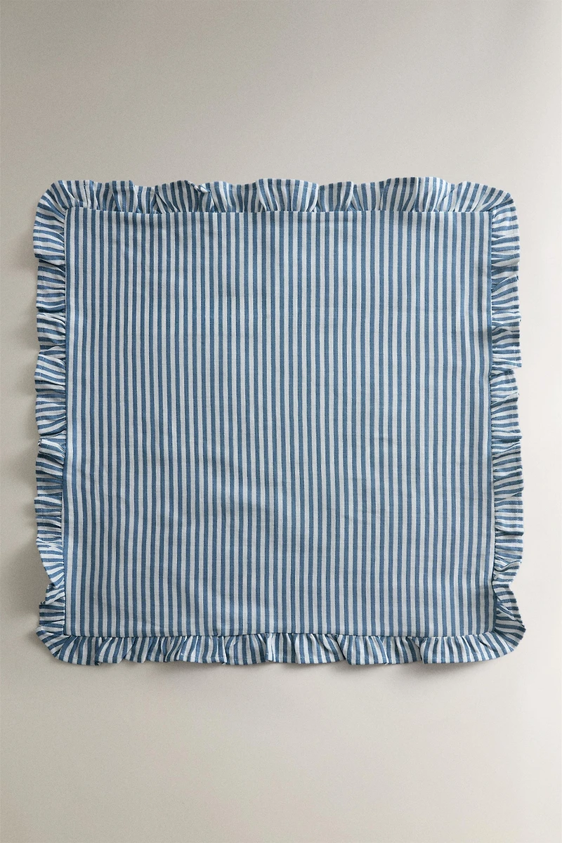 COTTON NAPKINS WITH RUFFLES (PACK OF 2)