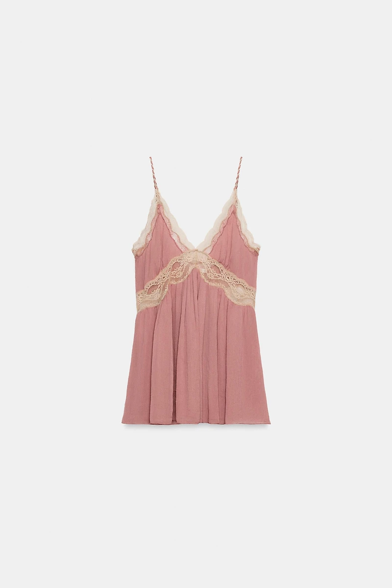ZW COLLECTION LACE CAMISOLE TOP
