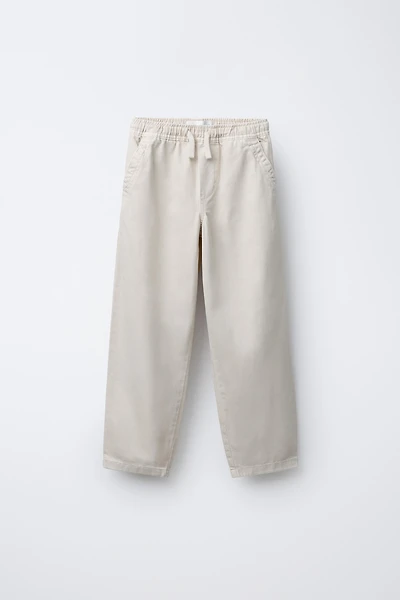 PANTALON FLUIDE ÉLASTIQUÉ