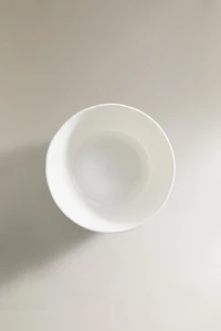 WHITE GLASS BOWL