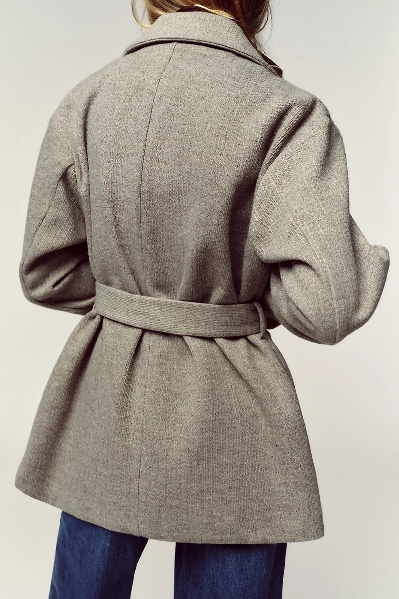 SOFT BELTED BLAZER