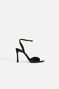 HIGH HEELED LEATHER SANDALS 50TH ANNIVERSARY