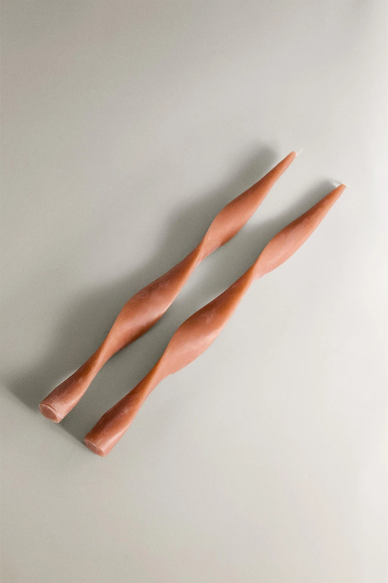 SET OF DECORATIVE POWDERED CANDLES (SET 2)