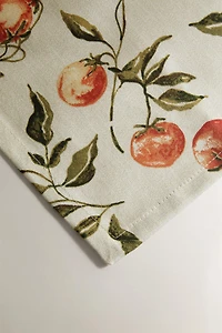 NAPPE IMPRIMÉ TOMATES