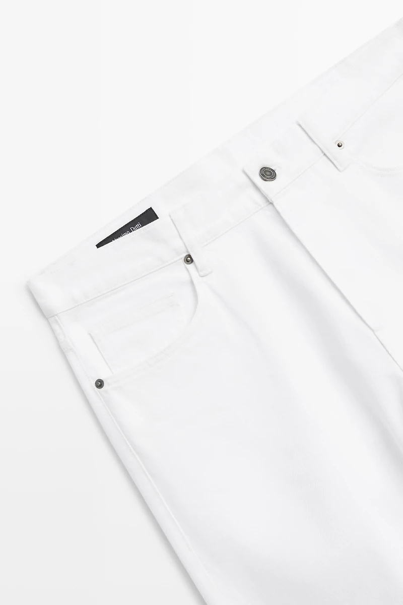 Faux jean straight