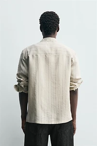 CHEMISE FLUIDE À RAYURES
