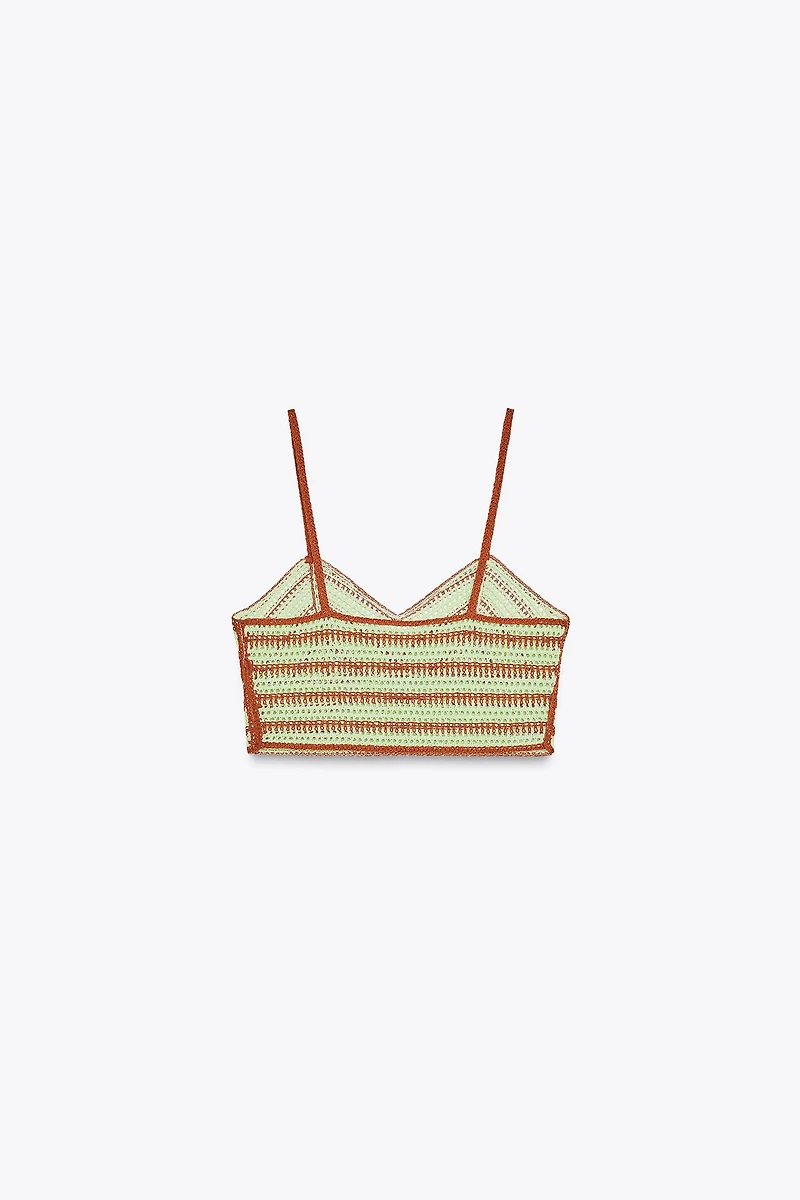 CROCHET CROP TOP