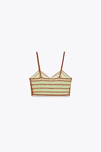 CROCHET CROP TOP