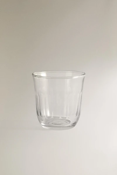 CUT GLASS TUMBLER
