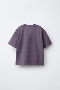 HEAVY WEIGHT WASHED EFFECT T-SHIRT