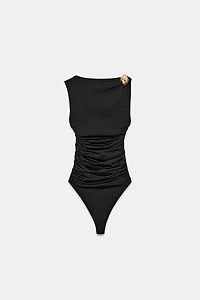 POLYAMIDE TRIM BODYSUIT