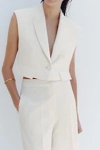 FLAP SHORT VEST