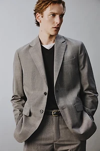 VESTE DE COSTUME À CARREAUX