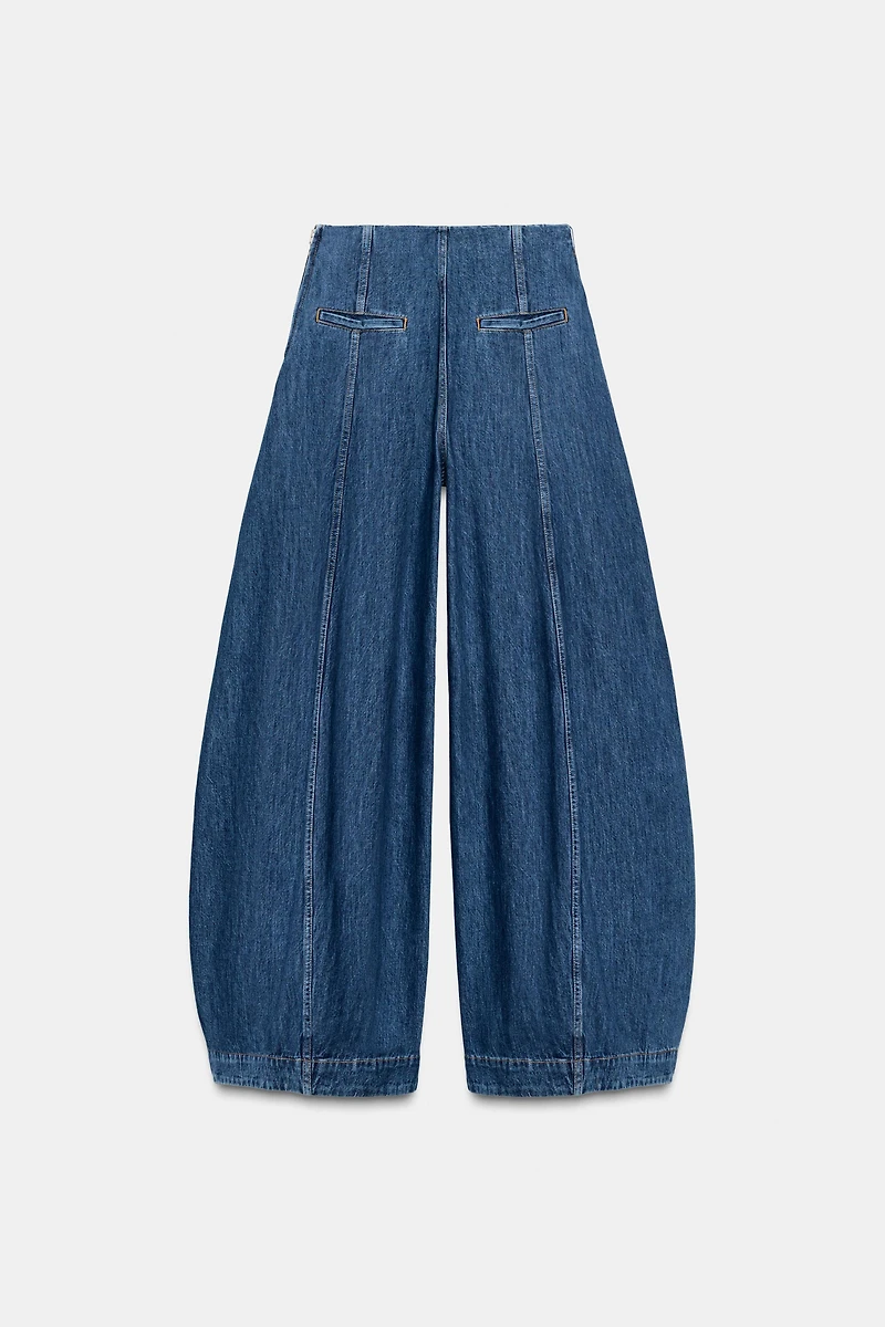 ZW COLLECTION HIGH-WAIST BALLOON JEANS