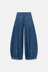 ZW COLLECTION HIGH-WAIST BALLOON JEANS