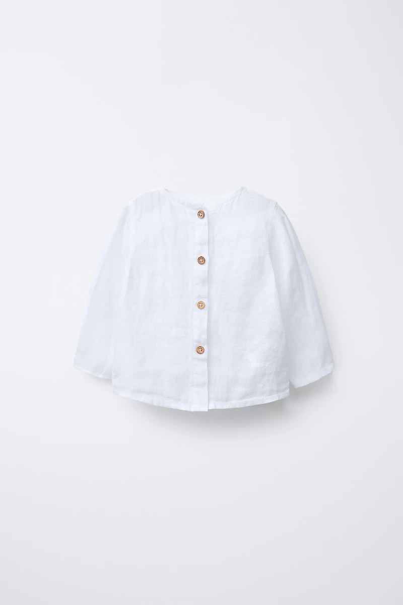 PLAIN LINEN SHIRT