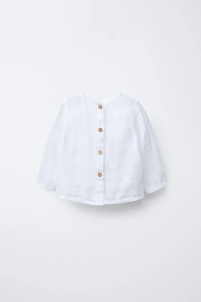 PLAIN LINEN SHIRT