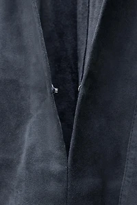 LIMITED EDITION SUEDE LEATHER POCKET SHIRT
