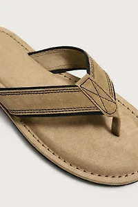 LEATHER STRAP SANDALS