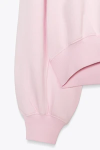 BASIC PLUSH SWEATSHIRT