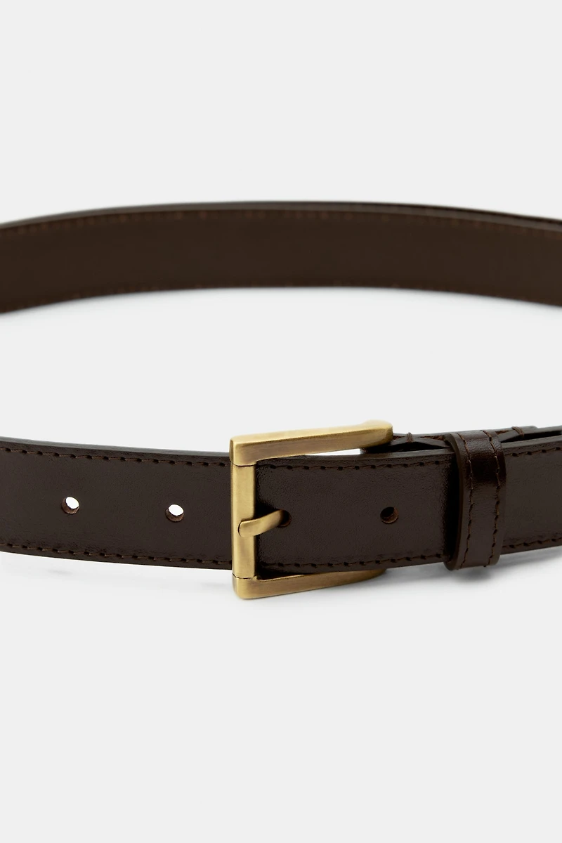 EXTRA LONG 100% LEATHER BELT