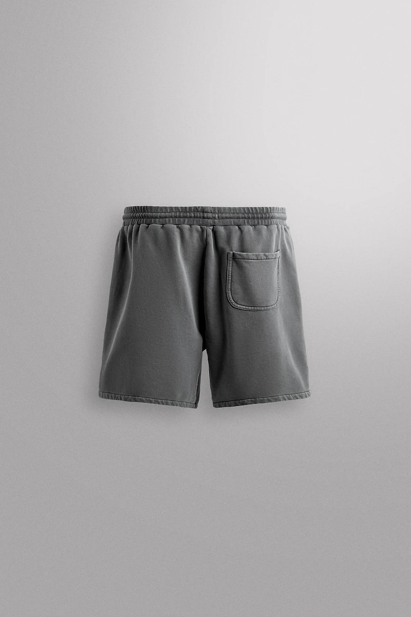 SHORT DE JOGGING DÉLAVÉ TRAINING