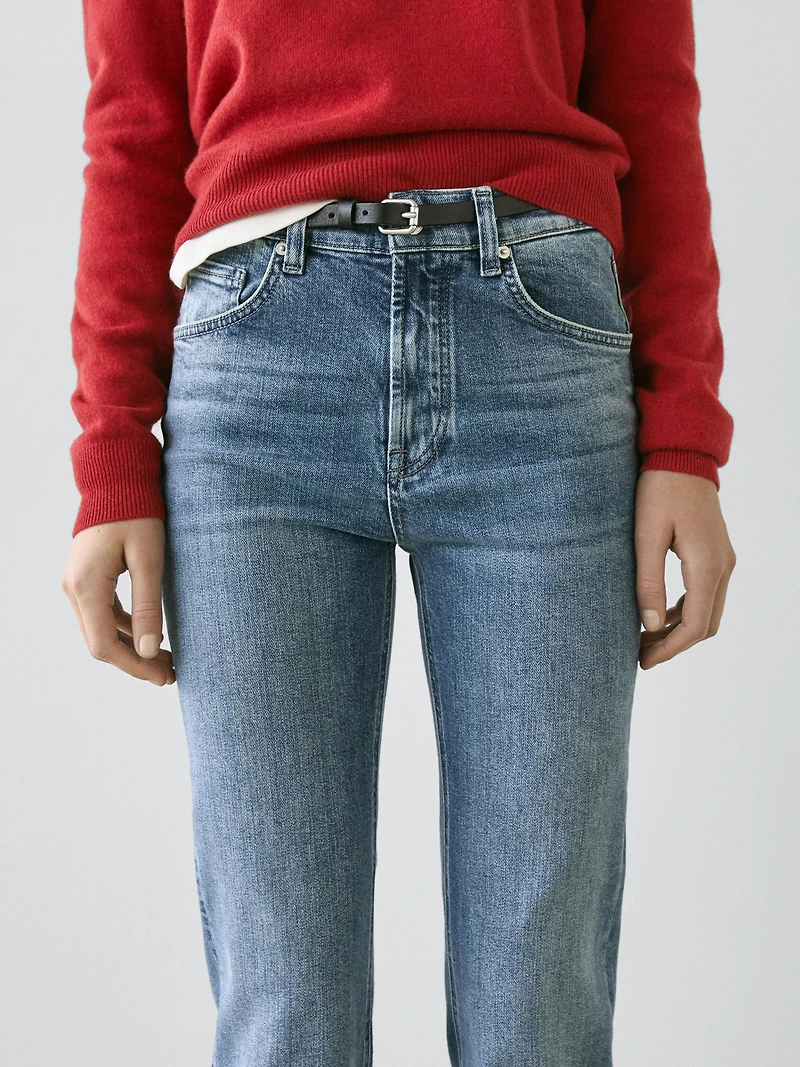 Skinny flare fit jeans