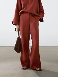 Pantalon fluide 100 % lin