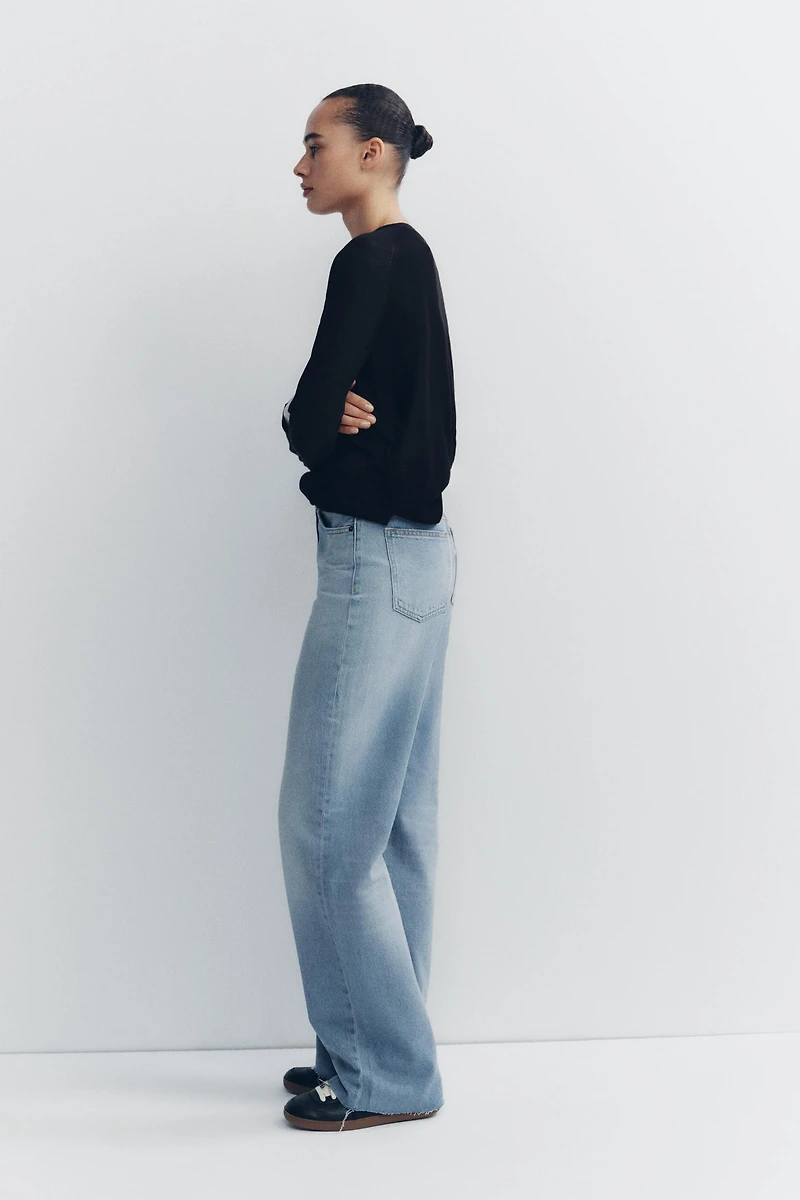 JEAN TRF COUPE LARGE TAILLE HAUTE