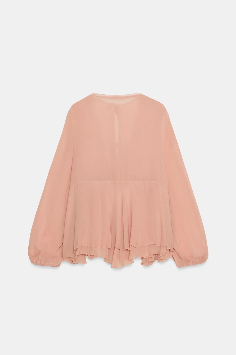 ZW COLLECTION RUFFLED BLOUSE