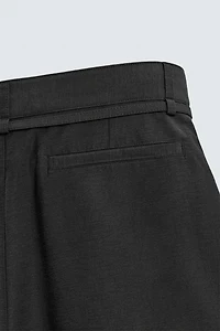 PANTALON BALLON FIT PLIS CEINTURE
