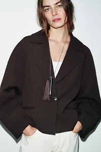 PUFF SLEEVE BLAZER