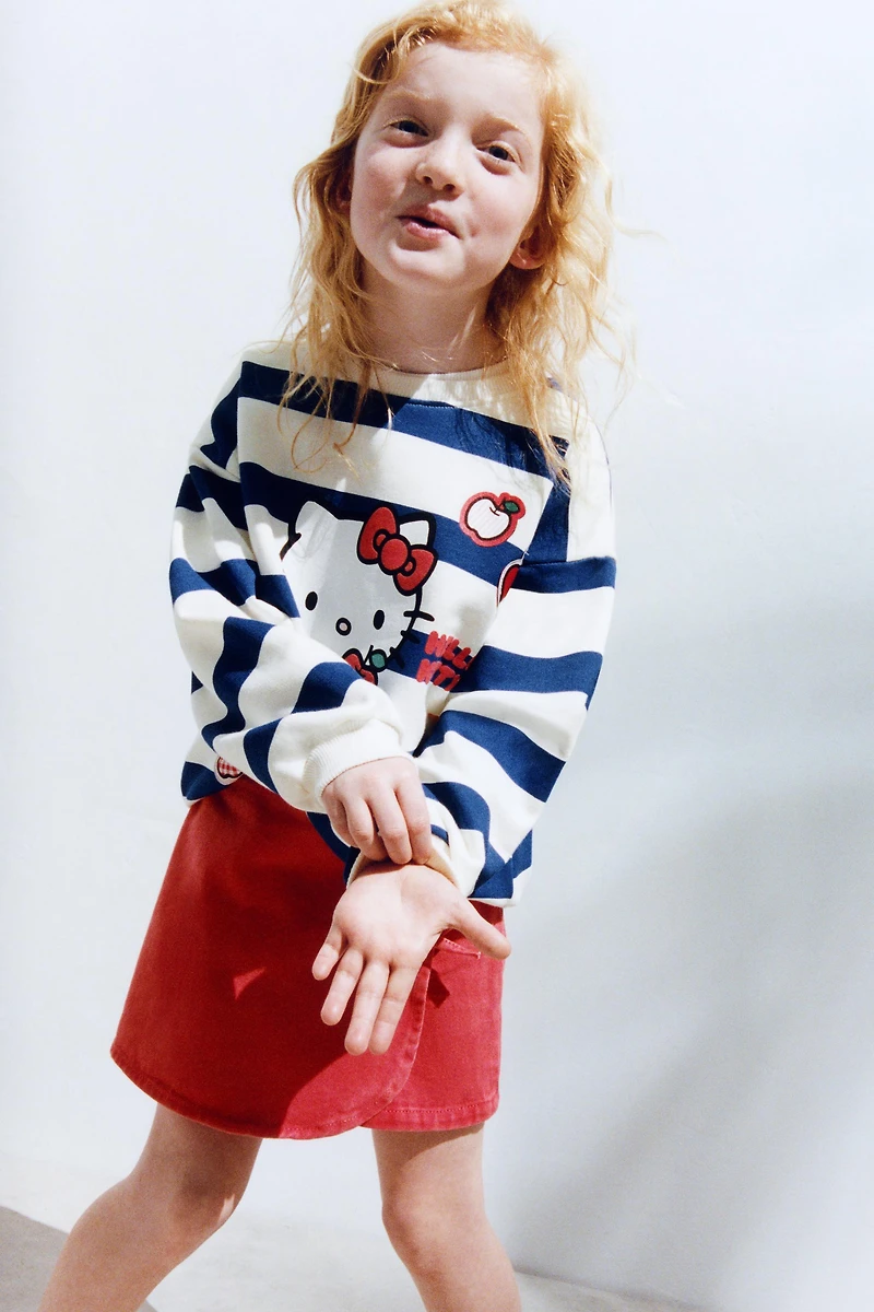 TIE TWILL SKORT