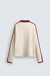 POLO BRODÉ FOOTBALL RÉTRO